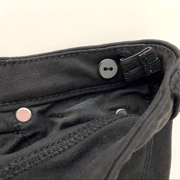 Hudson KIDS ‘Diao’ Skinny Black Jeans distressed size 4 - Picture 7 of 7